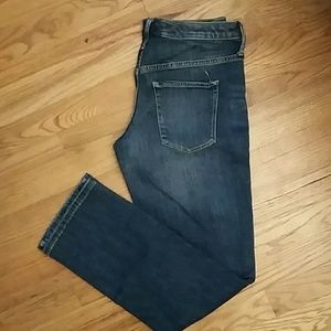 Mid-Rise Straight Denim